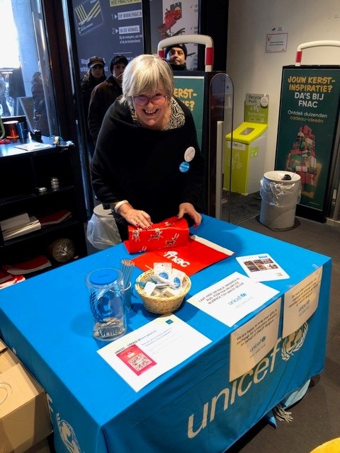 Wij pakken in voor Unicef