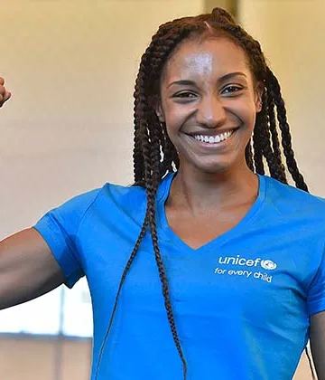 Nafi Thiam, belgian Goodwill ambassador