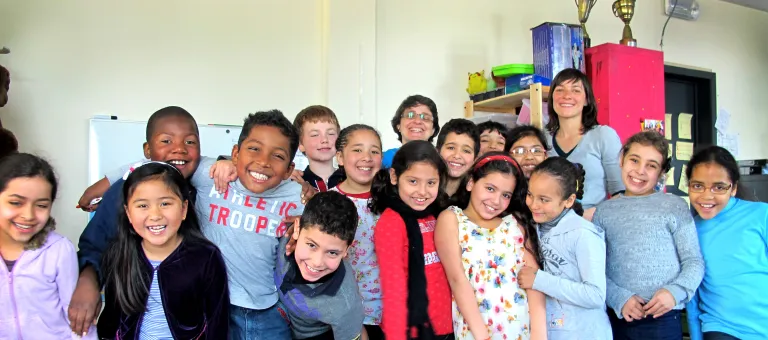Class with children Belgium