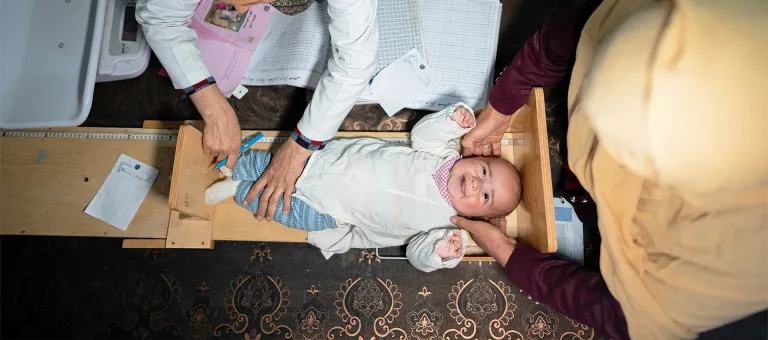 UNICEF-Afghanistan-opsporen ondervoeding